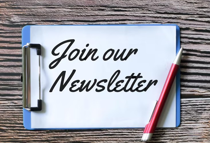 Newsletter Sign Up Page